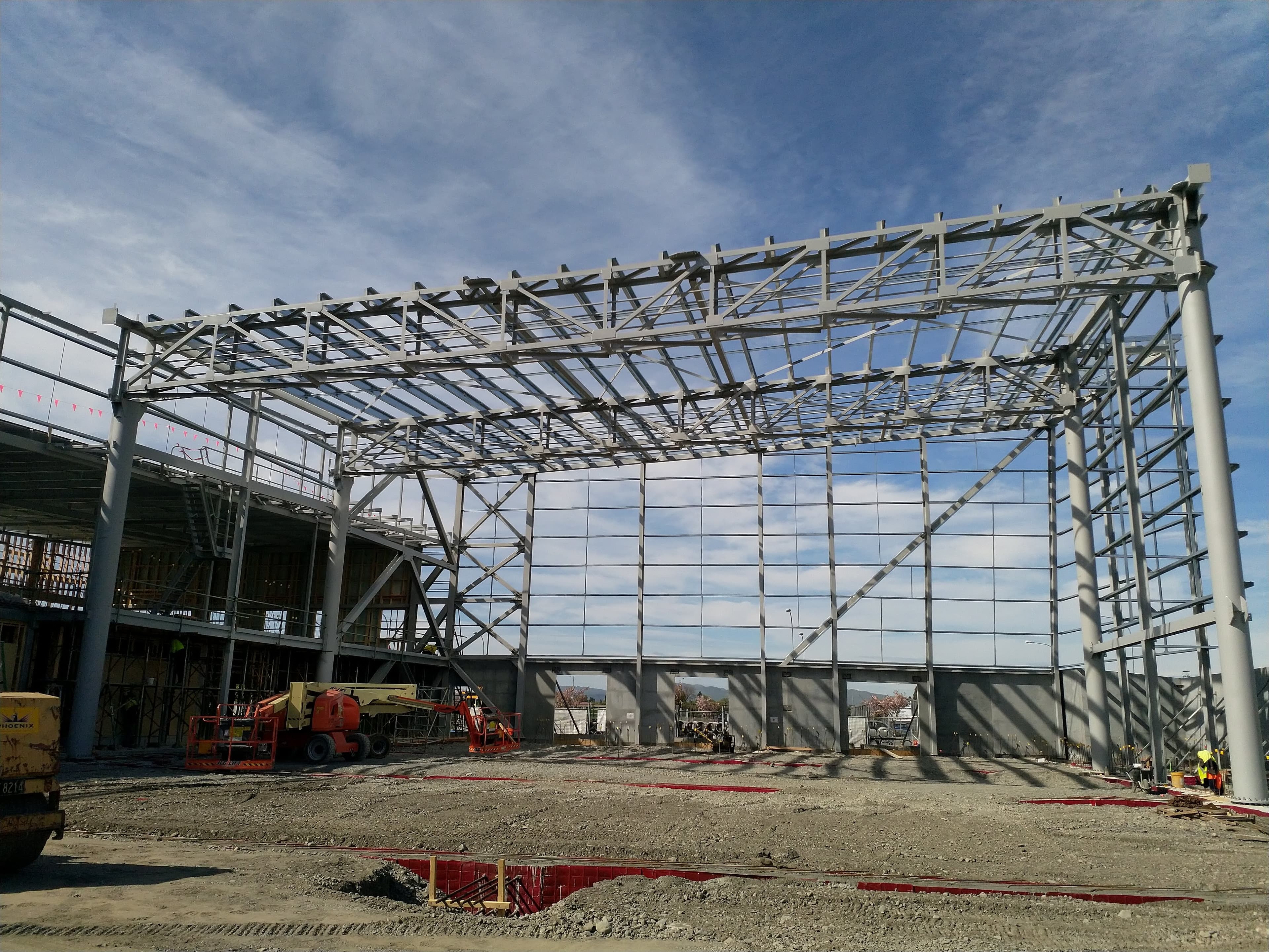 EIT Sports Park Portal Frames